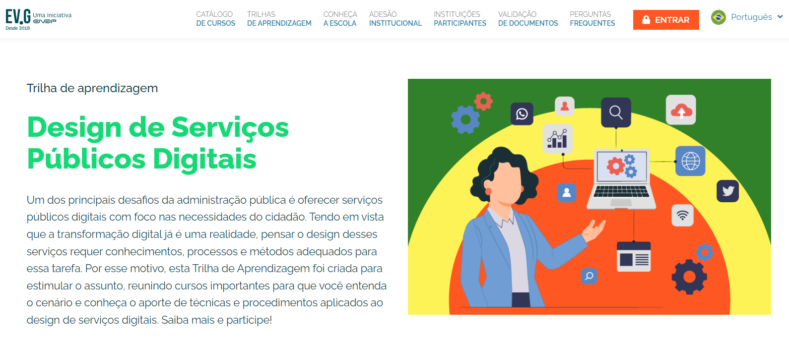 🎓 Design de Serviços Públicos Digitais com a ENAP! 🚀