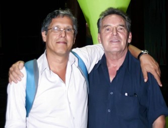 Bebeto Alves, diretor do Cemus, e Xico Chaves, diretor do Ceav